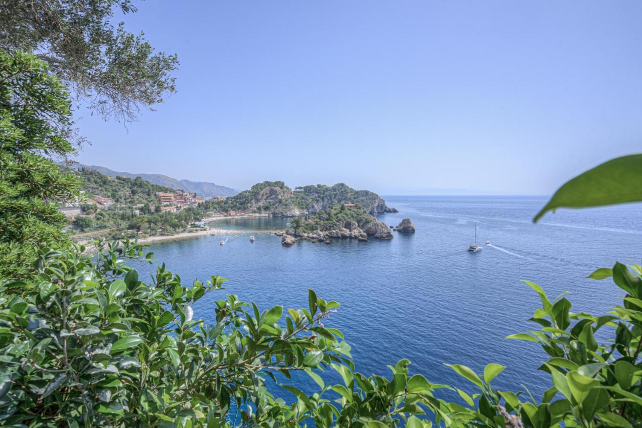 Villa Infinity Vista Mare E Relax Taormina Exteriör bild