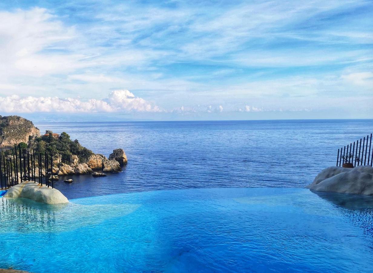 Villa Infinity Vista Mare E Relax Taormina Exteriör bild