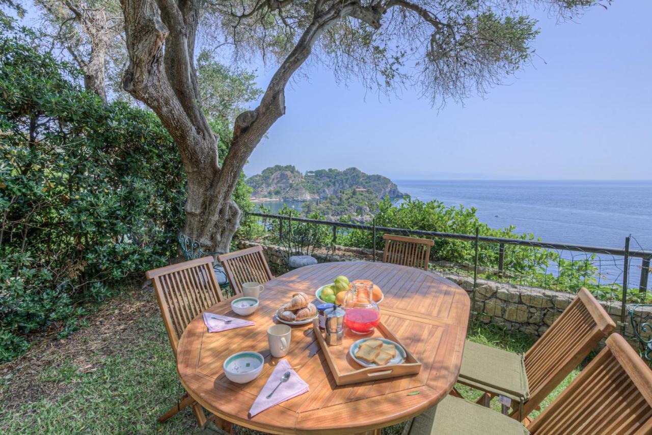 Villa Infinity Vista Mare E Relax Taormina Exteriör bild