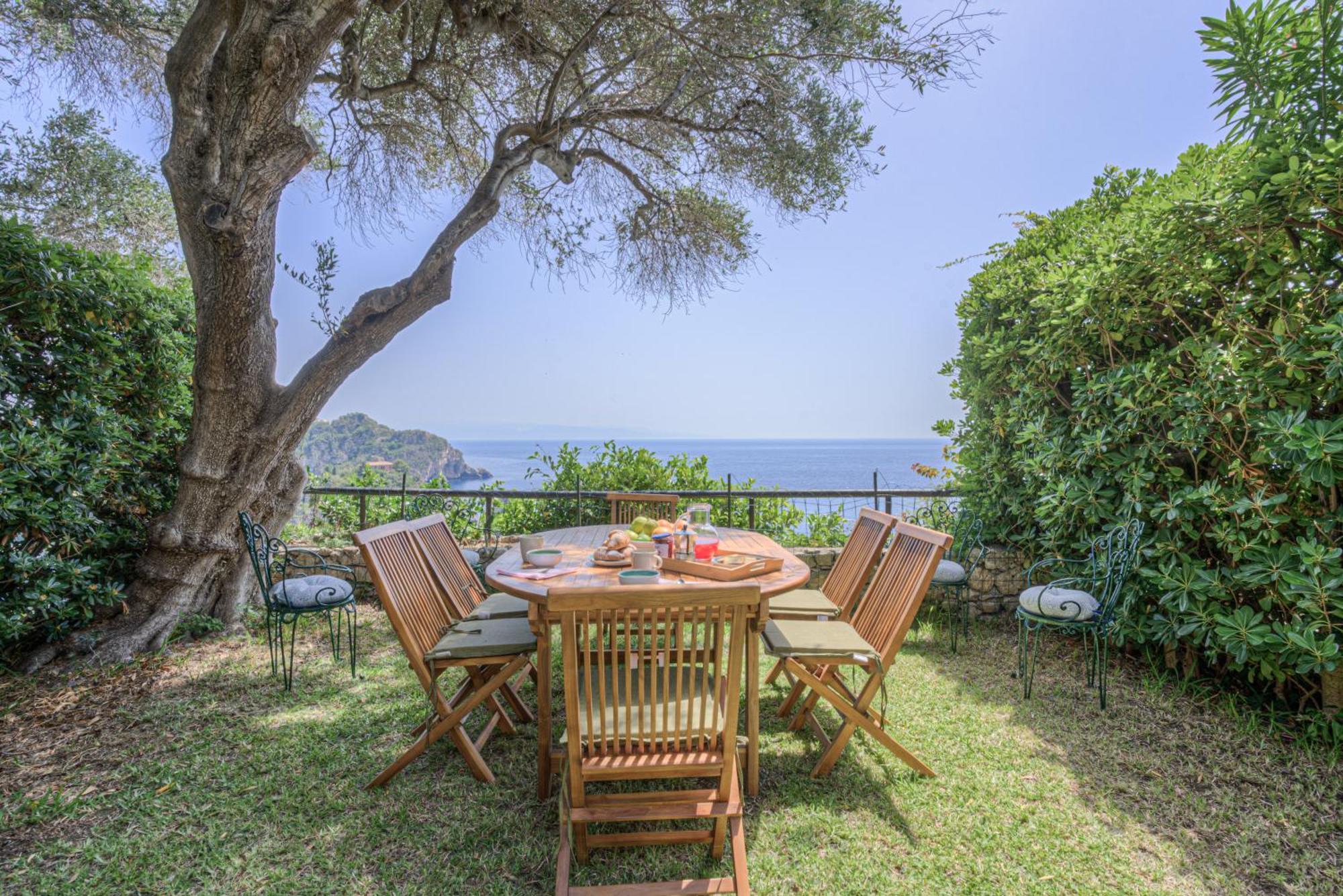 Villa Infinity Vista Mare E Relax Taormina Exteriör bild