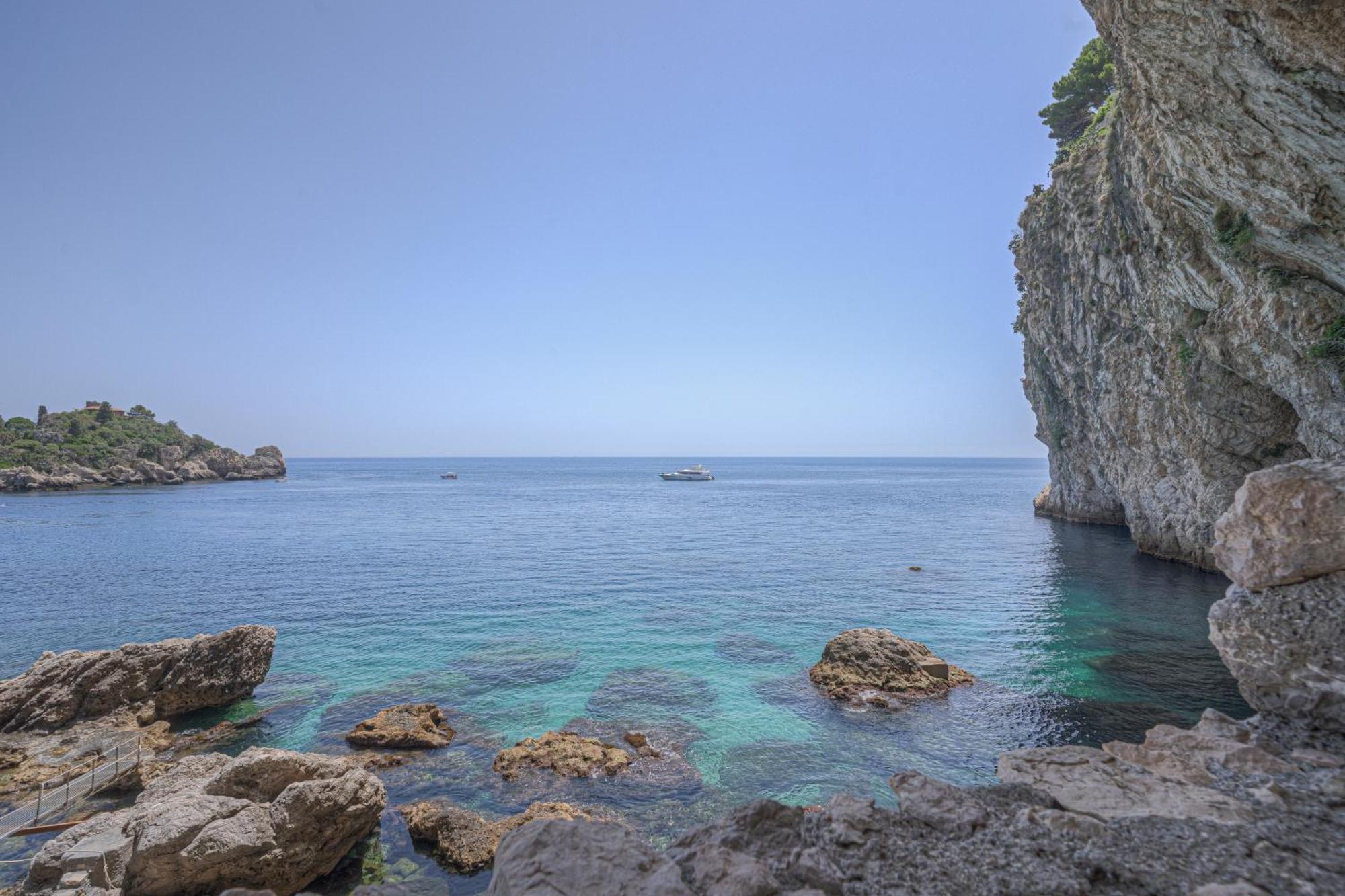 Villa Infinity Vista Mare E Relax Taormina Exteriör bild